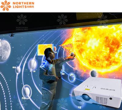 250V 1024x768 Resolução Projector Interativo de Parede Para Museu