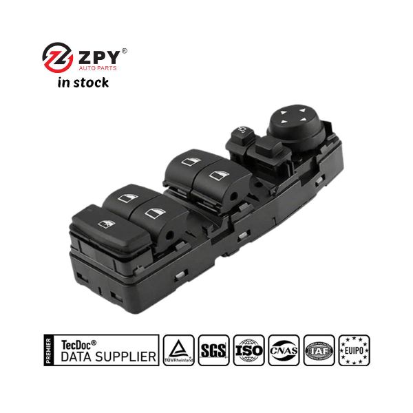ZPY Front Left Power Window Switch for BMW X1 X2 X5 X6 F15 F48 F39 OE NO. 61319297349