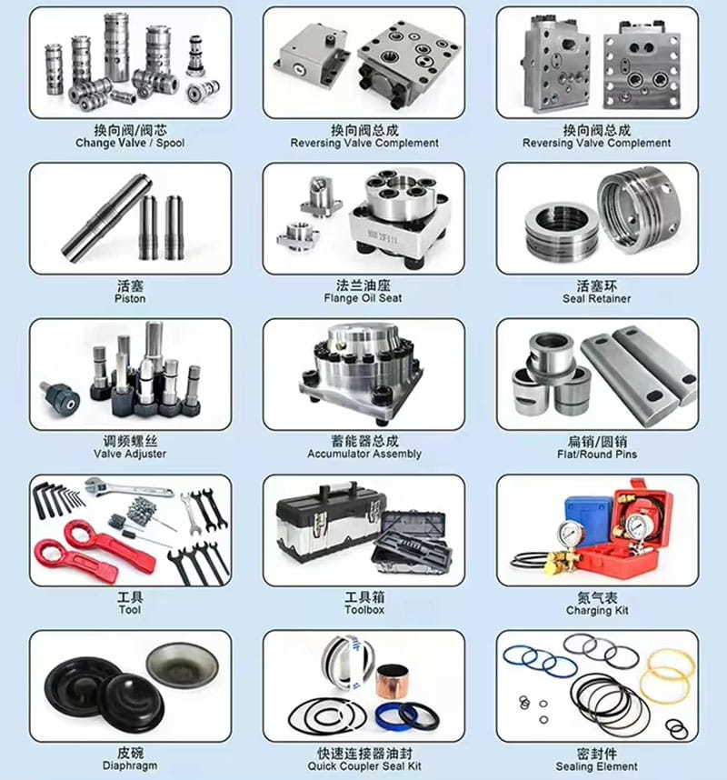 Soosan SB10 Hydraulic Rock Breaker Piston E81179 Alloy Steel For Excavator Hydraulic Hammer Cylinder