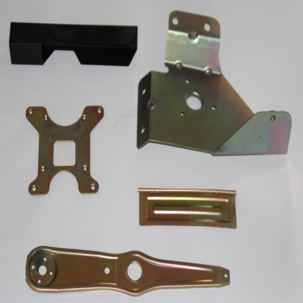 Small Sheet Metal Spare Parts , Fabricated Metal Products OEM Service