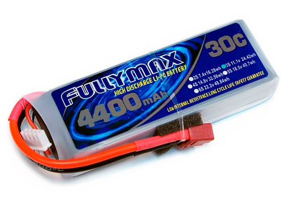 Блок батарей 30C 4400mAh 3S 11.1V FFULLYMAX LiPo со штепсельной вилкой t для автомобилей RC, воздушных судн RC, вертолетов RC, конкуренции F3A