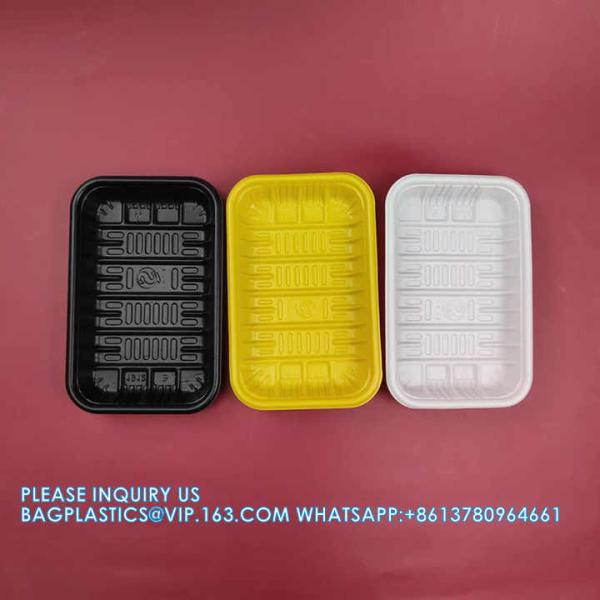 Environmental Protection, Disposable, Microwavable, Refrigerated Food Tray Fruit Plate Food Packaging Container