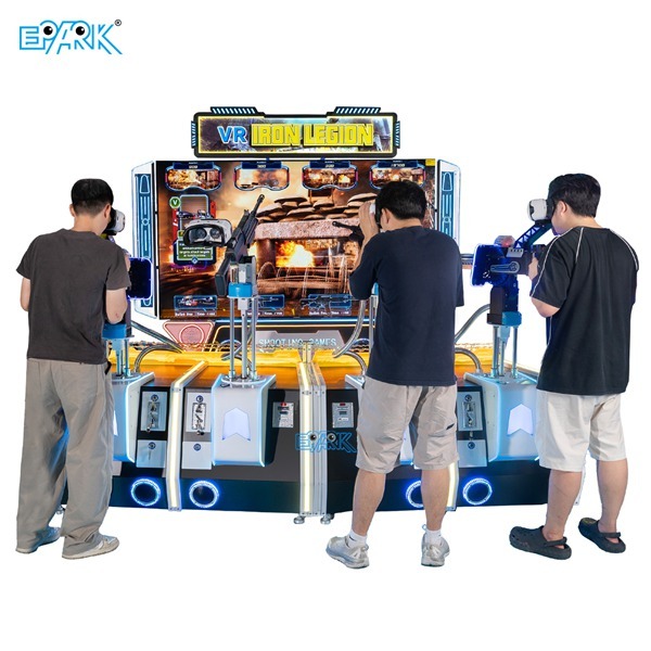 VR  Simulator Amusement Park Coin-operated 4-person  Game VR lron Legionv