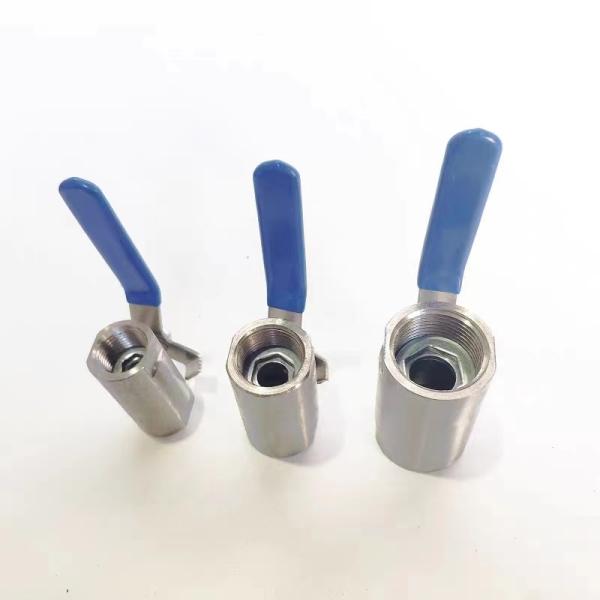 Válvula de bola ancha de acero inoxidable personalizada