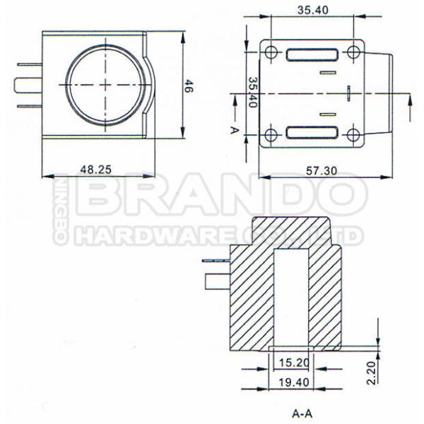 Плунжер Armature клапана соленоида рефрижерации для Danfoss EVR 10 15 20 22