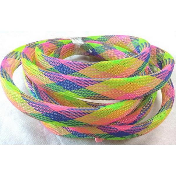 Огнезамедлительная расширяемая трубка сетки, велкро заплела расширяемую Слевинг против старения черноту