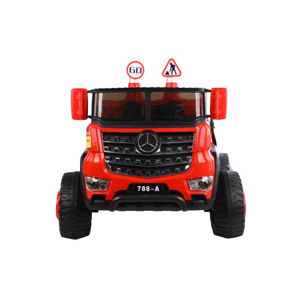 Электрические игрушки 2 места Вождение на строительном грузовике Автомобиль для детей Возраст от 2 до 12 лет