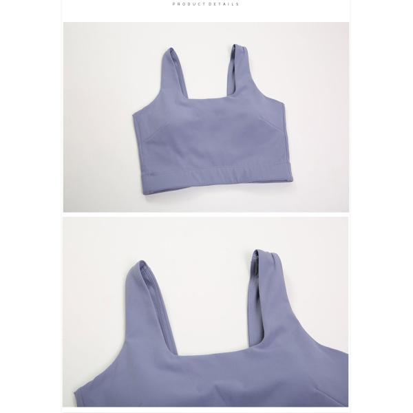 XS--Шея и задняя часть верхней части танка йоги женщин лайкра нейлона 5XL глубокие