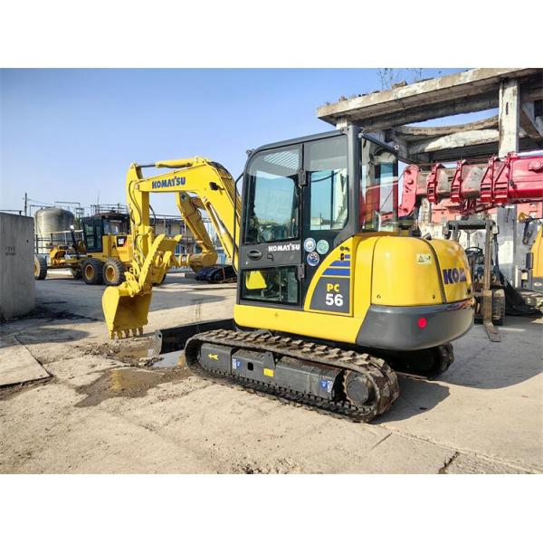 Usado 5Ton Komatsu 56 Mini Excavator Moving Tipo Crawler a preços acessíveis para venda