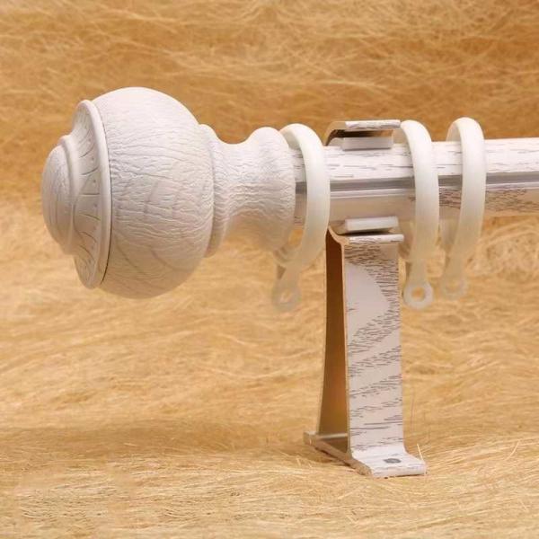 Screws Anchors Smooth Sliding Curtain Rail Track Roman Curtain Rod 3m 4m 5m