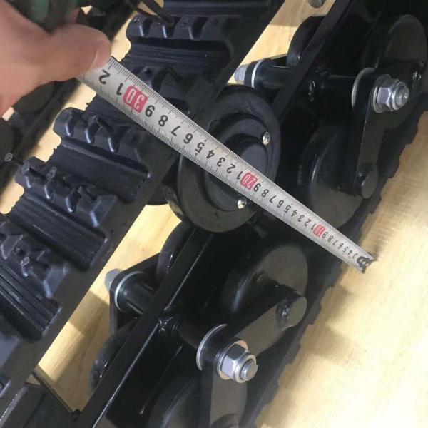 Undercarriage следа газонокосилки Crawler 1000mm длинный садовничая резиновый