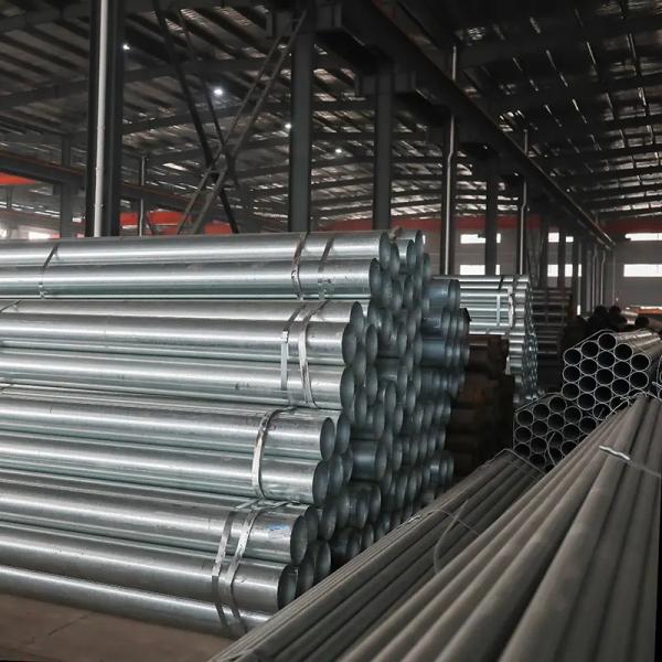Round Galvanized Steel Pipe Tube 1 Inch 1.5 Inch 2