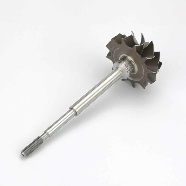 MS-TECH Turbo K24 Turbine Wheel Shaft 53249706405 53249706406 53249707107 Ind 59mm Exd 49.5mm Blades12
