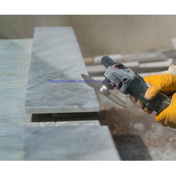 5/8-11 фланец гальванизировал лезвие тщеты диаманта алмазных резцов для мрамора