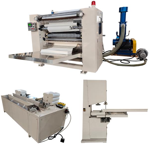 Semi Automatic V And N Fold Hand Towel Paper Bagging Machine