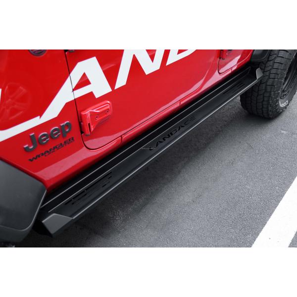 Aluminum Alloy 4x4 Off Road Wrangler JL Accessories Sports Running Board Side Pedal Step for Jeep