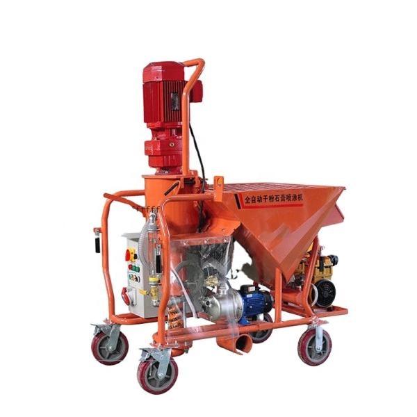 Hydraulic System Sand Mortar Spray Cement Plaster Spraying Machine for Construction