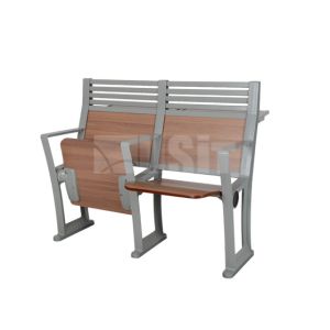 Стул стола студента переклейки УСИТ складывая, железный каркас стульев стола студента высокопрочный