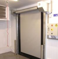 Automático de PVC Rollo Up Rápido Persiana Cerradura Puerta de alta velocidad Auto-reparación 304 de acero inoxidable