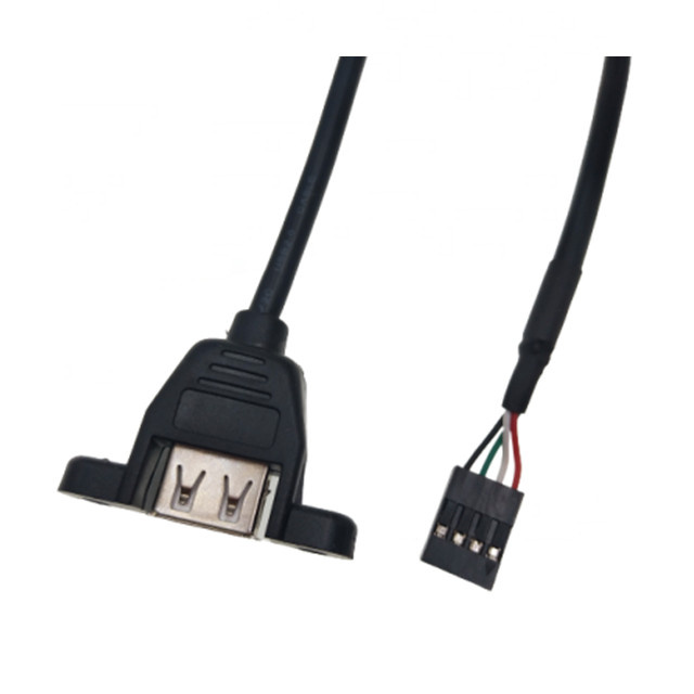 USB2.0 главное правление 4pin 2.54mm Du Pont к женскому кабелю держателя панели Usb Usb2.0