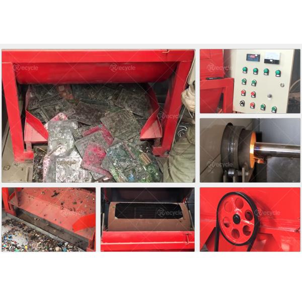 Hot Sale Electronic Component Dismantling Machine / Pcb Recycling Machine / Waste Decomposer Machine Pcb Recycling For Export