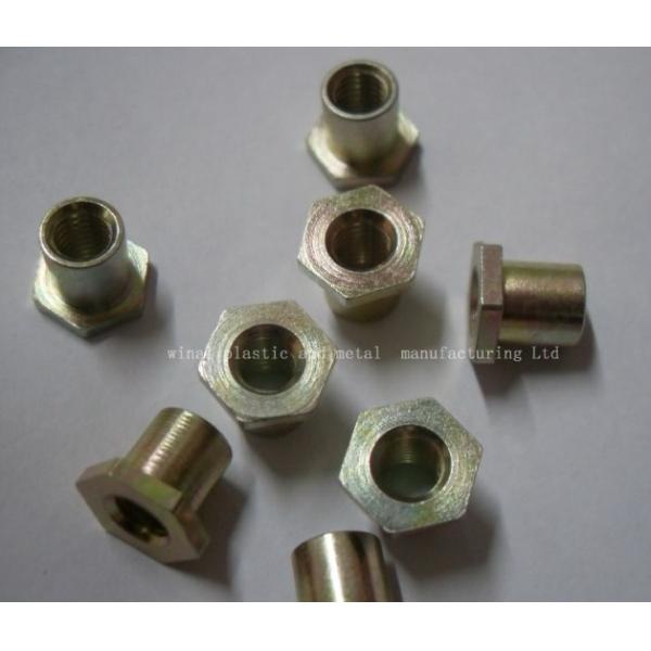 Furniture rivet & Nut.Free cutting iron or copper,size and plating as per