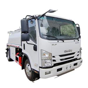 Made in China Factory Qingling Left Hand Drive Oil Fuel Bowser Mobile Fuel