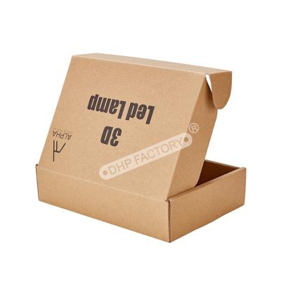 Eco-friendly Kraft Mailer Boxes Custom Logo For Luxury Product Packaging