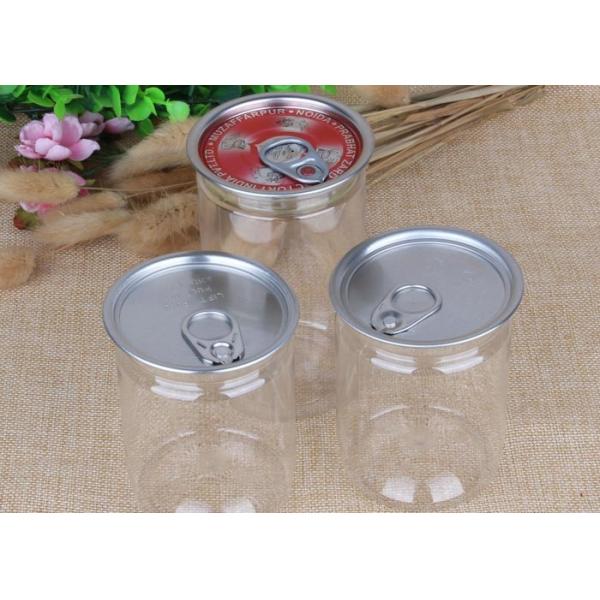 Влагостойкий рециркулируйте чонсервные банкы еды ясного ЛЮБИМЧИКА опарников любимчика пластичные для порошка/питья