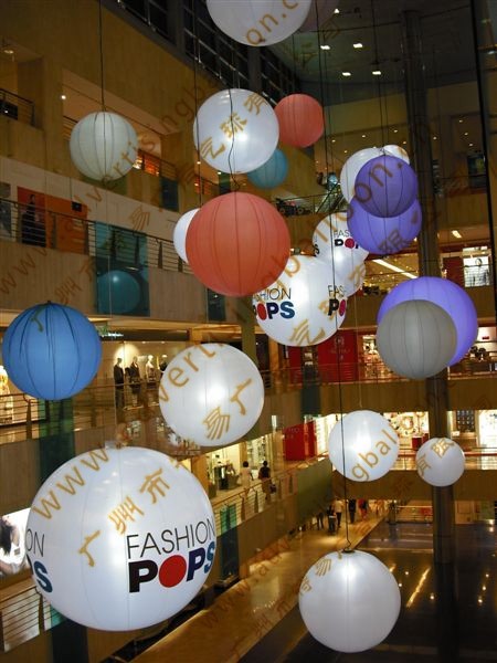 Globo gigante inflable atractivo de la publicidad, globos inflables del espejo de la decoración