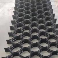 Plastic Driveway HDPE Gravel Grid Geocells For Road Soil Stabilization Geocell Retaining Walls