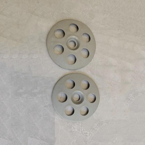 Lavadora de aislamiento de plástico limpio de 80 - 150 mm para fijación EIFS