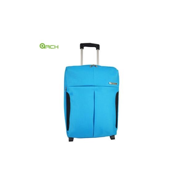 600D Cloth  Soft Shell Suitcase Set With Extractable Handle