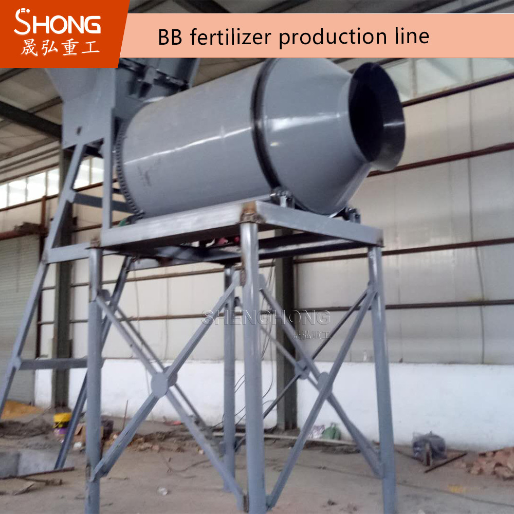 BB Fertilizer Production Line with 500kg Mixing Capacity, Customized Voltage 380V, and Drum Mixing Technology for Efficient Fertilizer Blending