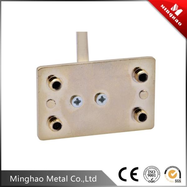 Hot sale metal 16*30.56mm Light gold sqare buckle for Hardware parts