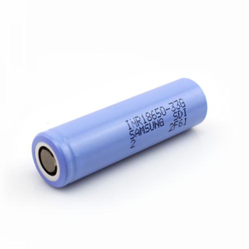Samsung INR18650-33G battery 18650 3300mAh 3.7V Rechargeable Flat Top Batteries 7A Continuous 18650 High Capacity Cells