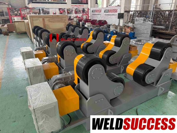 Rotateur polyvalent et efficace pour le soudage par échangeur de chaleur de réservoir