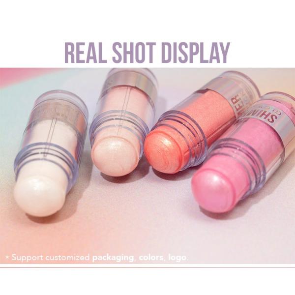 GMPC Certified Glitter Makeup Highlighter Body Highlighter Stick With Vegan Formula
