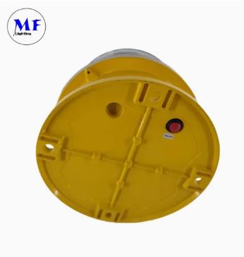 LED Solar Marine Lantern Light Photocell  Die-Casting GPS IP68 80m/S Wind Turbine Oil Offshore Platform