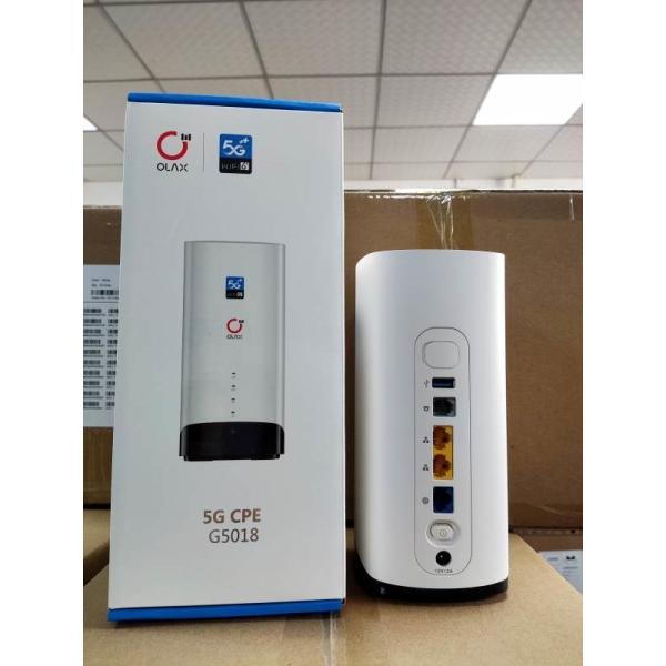 Olax 4G 5G CPE G5018 Dual Bands Enterprise 1200Mbps 5g Wi-Fi роутер со слотом для SIM-карты