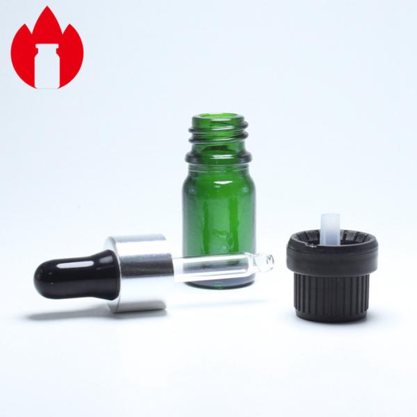 Пробирки зеленого косметического винта эфирного масла 5ml верхние