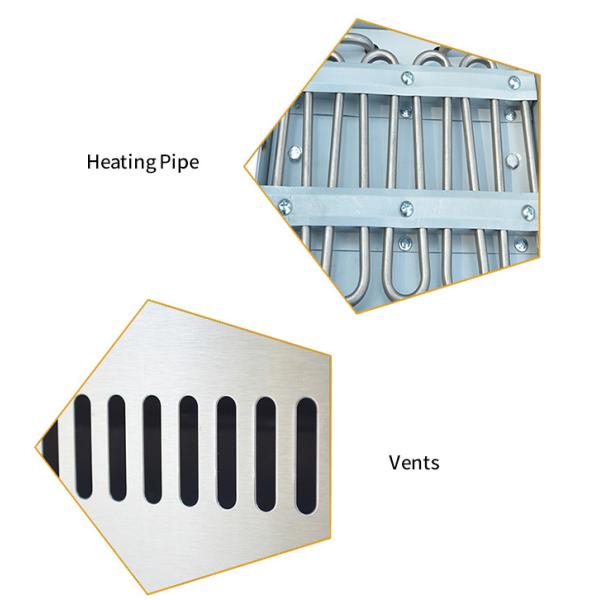 Non Stick 240V 2.5kw Burger Cooking Equipment