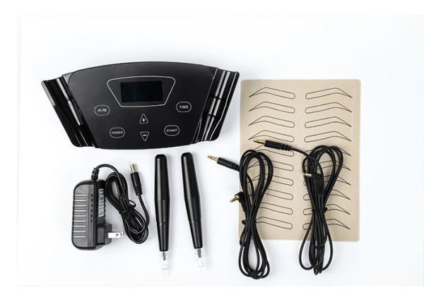 Black Pearl III Permanent Makeup Machine Kit Adjustable Speed Control