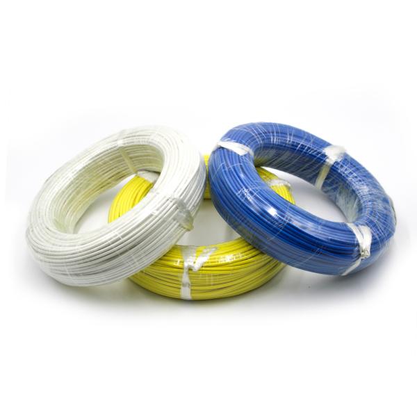 1m High Temperature Silicone Wire 0.3mm 1mm 1.5mm 4mm Glass Fiber