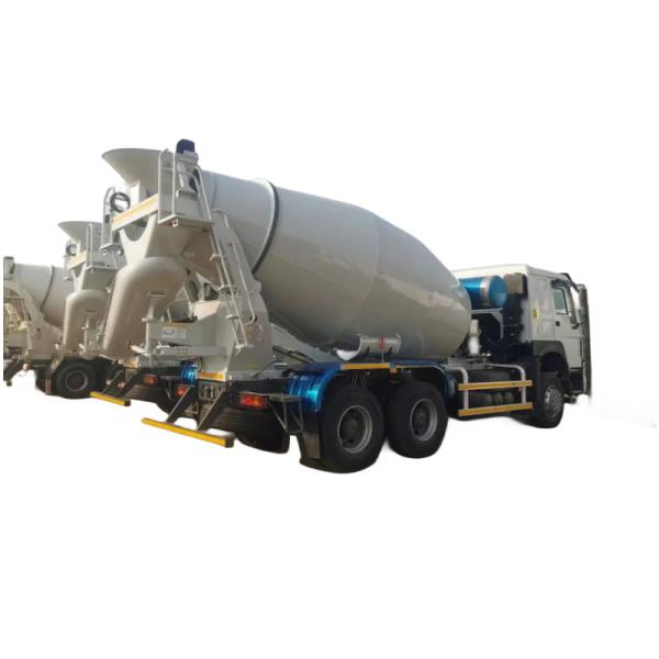 Sinotruk HOWO on-Site Hydraulic Discharge Drum Mixing Concrete Mixer  8 10 12Cbm Variable Capacity
