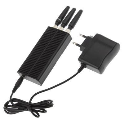 3 Antenna 5 Band Handheld GPS Mobile Phone Jammer