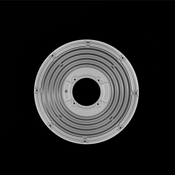 206 мм Диаметр Круглый модульный объектив для высокого света НЛО объектив 90 градусов φ206 мм ПК светодиодный объектив