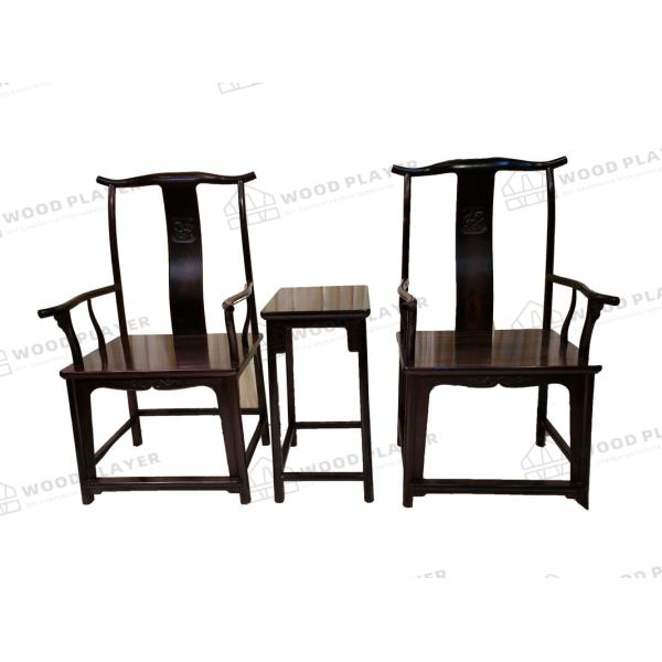 Fauteuil en bois d'antiquité de style ancien d'arts et de métiers de boisage d'ODM d'OEM