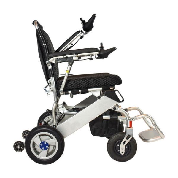 Aluminum Handicapped Foldable Power Electric Wheelchair 6km/H