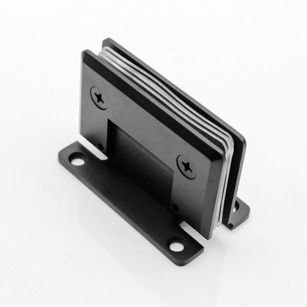 Квадратные двери для душа из нержавеющей стали с керамическим подносом и 90-градусными стеклянными дверями